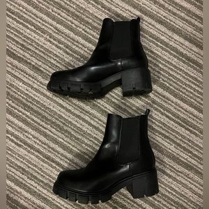 Madden Girl Lug Sole Booties